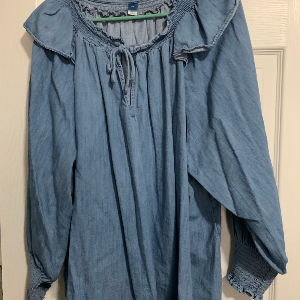 Old Navy Light Blue Women's Blouse